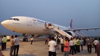 गौतमबुद्ध विमानस्थलबाट नेपाल एयरलाइन्सको अन्तर्राष्ट्रिय उडान